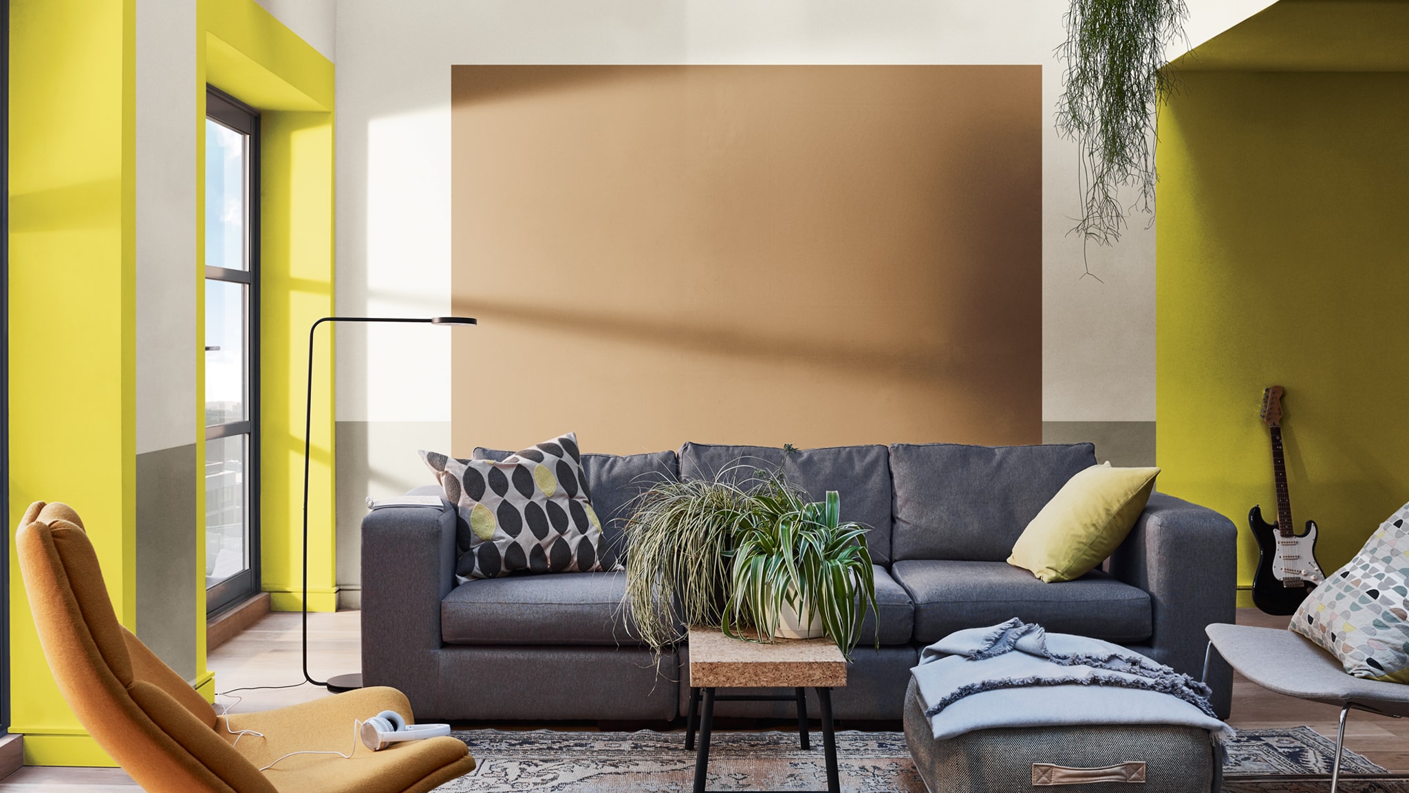 4 new ways to transform your living room with Spiced Honey Dulux